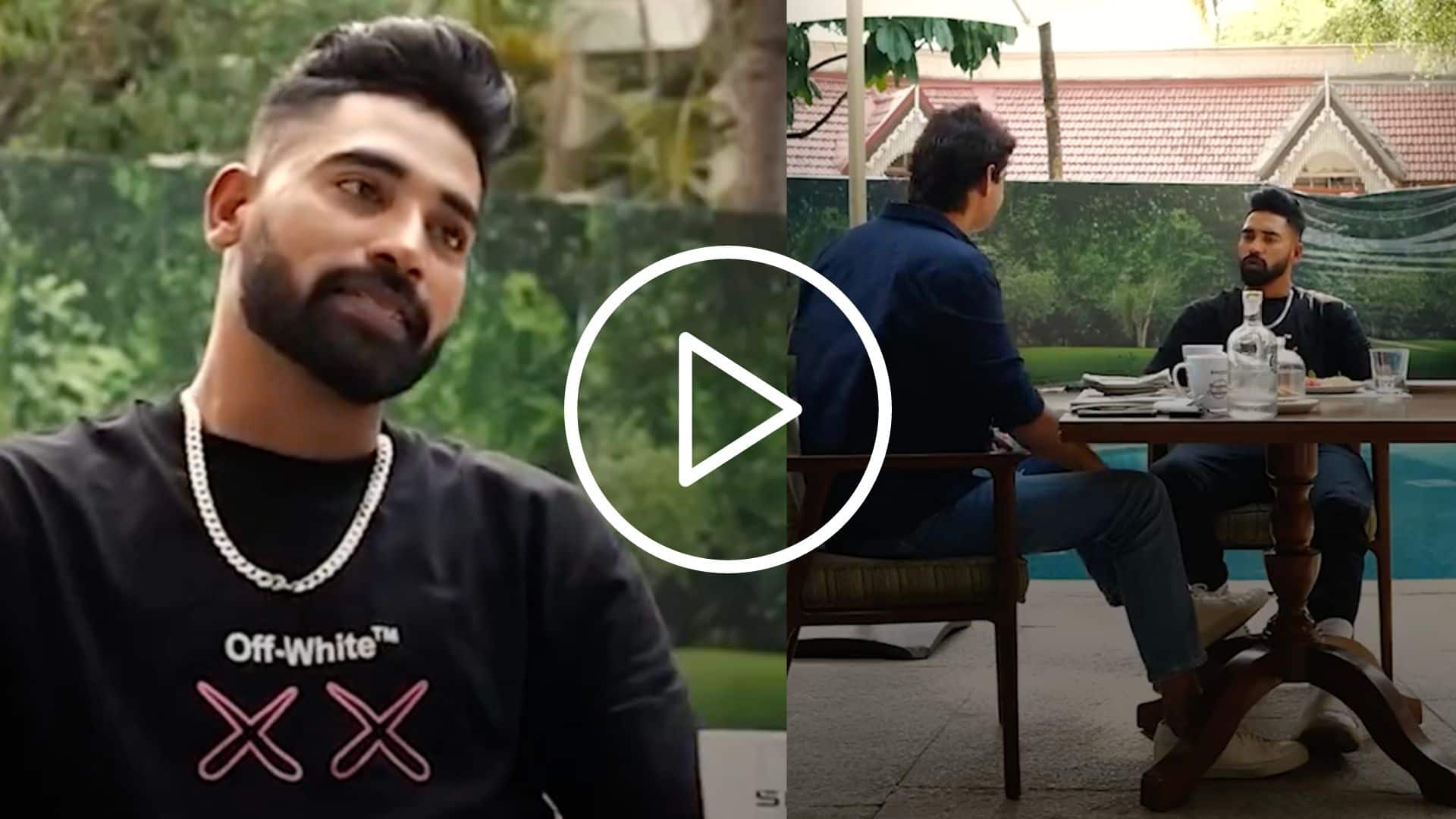 [Watch] Mohd. Siraj Opens Up On His Struggles During His Early Cricket Days

